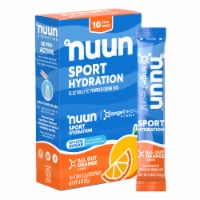 Nuun Sport Electrolyte Powder Packets, All Out Orange Flavor Perspective: Main