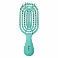 Patented Junior C Detangling Brush - Aqua by NuWay 4Hair for Unisex - 1 Pc Hair Brush