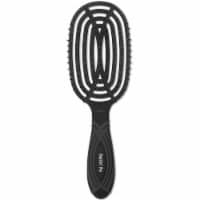 Circular Venting Detangling Double C Brush - Black Perspective: Main