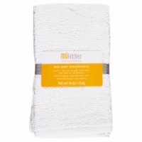 MU Kitchen 17-Inch x 25-Inch Waffle Microfiber Dishtowel, Set Of 2