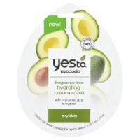 YES TO AVOCADO HYDRATING CREAM MASK SINGLE USE Perspective: Main