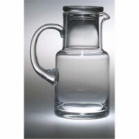 Majestic Gifts T-104 Classic Clear 28 oz. High Quality Glass Pitcher With Glass