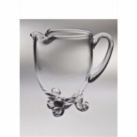 Majestic Gifts T-131 Classic Clear 40 oz. High Quality Glass Footed Pitcher