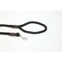 Purple Pebble LZ386BK 6 ft. x 0.37 in. Leedz Medium Black Leash