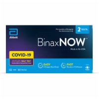 Abbott BinaxNOW COVID-19 Antigen Self Test Kit (Limit 1 Per Order) Perspective: Main