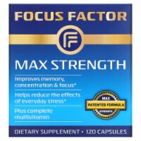 Focus Factor Max Strength - 120 Capsules