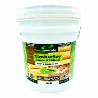 EcoProCote TimberSoy All in 1 Wood Stain and Sealer, Oak, 1 Gallon