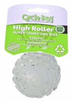 Cycle Dog® Glow in the Dark High Roller Super Tough Dog Ball Perspective: Main