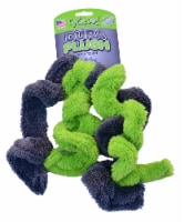 Cycle Dog® Duraplush™ Springy Thing Dog Toy - Green Perspective: Main