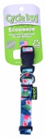 Cycle Dog® EcoWeave® Skinny Width Flamingo Print Dog Collar Perspective: Main