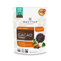Navitas Organics® Cacao Wafer Semi-Sweet Perspective: Main