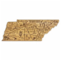 Totally Bamboo® Tennessee Destination Cutting/Serving Board Perspective: Main