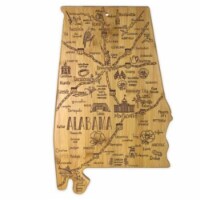 Totally Bamboo® Alabama Destination Cutting Board Perspective: Main