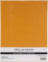 Spellbinders Color Essentials Cardstock 8.5 X11  10/Pkg-Persimmon