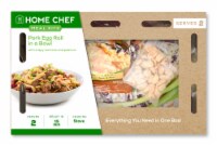 Home Chef Meal Kit Pork Egg Roll in a Bowl With Crispy Wontons and Peanuts Perspective: Main
