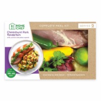 Home Chef Meal Kit Chimichurri Pork Tenderloin Perspective: Main