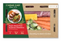 Home Chef Meal Kit Maple-Glazed Pork Tenderloin Medallions Perspective: Main
