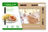 Home Chef Meal Kit Tuscan Pork Chop With Scampi Cauliflower Perspective: Main