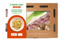 Home Chef® Meal Kit Italian Sausage Pasta With Brussels Sprouts And Garlic Chips