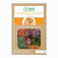 Home Chef Complete Meal Kit Roasted Bone in Skin on Chicken Pot Pie Perspective: Main
