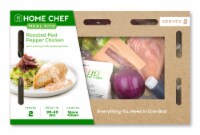 Home Chef Meal Kit Roasted Red Pepper Chicken With Onion Jam Brussels Sprouts Perspective: Main