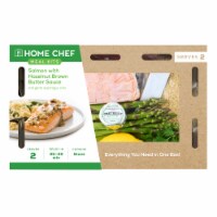 Home Chef Meal Kit Salmon with Hazelnut Brown Butter Sauce Perspective: Main