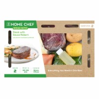 Home Chef Meal Kit Steak with Sauce Robert Perspective: Main