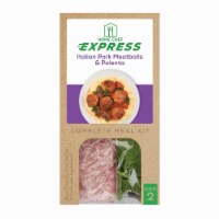 Home Chef Express Italian Pork Meatballs & Polenta Perspective: Main