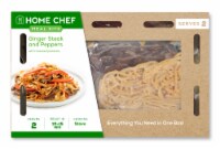 Home Chef Meal Kit Ginger Steak And Peppers With Roasted Peanuts Perspective: Main