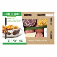 Home Chef Meal Kits Steak with Creamy Ranch Sauce Perspective: Main