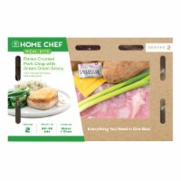 Home Chef Meal Kit Panko Crusted Pork Chop with Green Onion Gravy Perspective: Main