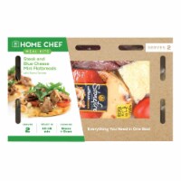 Home Chef Meal Kit Steak & Blue Cheese Mini Flatbreads Perspective: Main