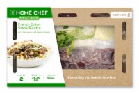 Home Chef Meal Kit French Onion Steak Risotto With Parmesan And Asiago Cheese Perspective: Main