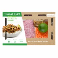 Home Chef Meal Kit Pork Banh Mi in a Bowl with Roasted Peanuts and Carrots Perspective: Main