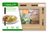 Home Chef Meal Kit Broccoli-Cheddar Crusted Chicken With Parmesan-Roasted Potatoes Perspective: Main