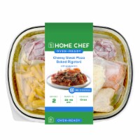 Home Chef Oven-Ready Cheesy Steak Pizza Baked Rigatoni Perspective: Main