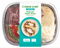 Home Chef® Oven Kit Steak and Pepper Wraps