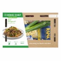 Home Chef Meal Kit Beef Stroganoff with Green Onions Perspective: Main