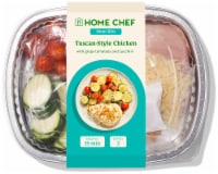 Home Chef Oven Kit Tuscan Chicken with Roasted Grape Tomatoes and Crispy Zucchini