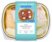 Home Chef Oven Kit Pork Empanada Bowl With Cilantro Rice And Crispy Tortilla Strips Perspective: Main