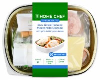 Home Chef Oven Kit Sun-Dried Tomato Mozzarella Chicken with Garlic Butter Green Beans