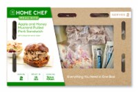Home Chef Meal Kit Apple and Honey Mustard Pulled Pork Sandwich With Chipotle Ranch Slaw Perspective: Main