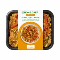 Home Chef Heat and Eat Fajita Chicken with Yellow Rice