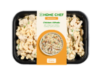 Home Chef Heat And Eat Family Chicken Alfredo With Cavatappi Pasta And Peas Perspective: Main