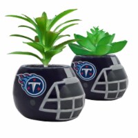 NFL Tennessee Titans Team Pride Mini Faux Succulents in Ceramic Helmet Planters