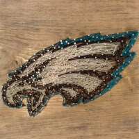 Philadelphia Eagles Team Pride String Art Craft Kit