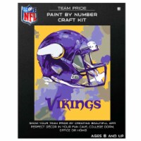 NFL Minnesota Vikings Team Pride Paint by Number Craft Kit