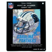 Sporticulture™ NFL Carolina Panthers Team Pride Paint by Number Craft Kit