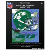 NFL New York Jets Team Pride Paint by Number Craft Kit