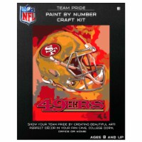 NFL San Francisco 49ers Team Pride Paint by Number Craft Kit